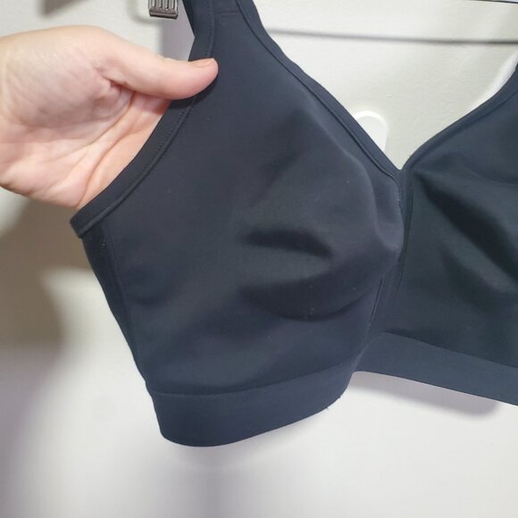 SOMA Embraceable Wireless Unlined FC Full Coverage Bra Black Women's 36DDD 36F - Picture 3 of 11